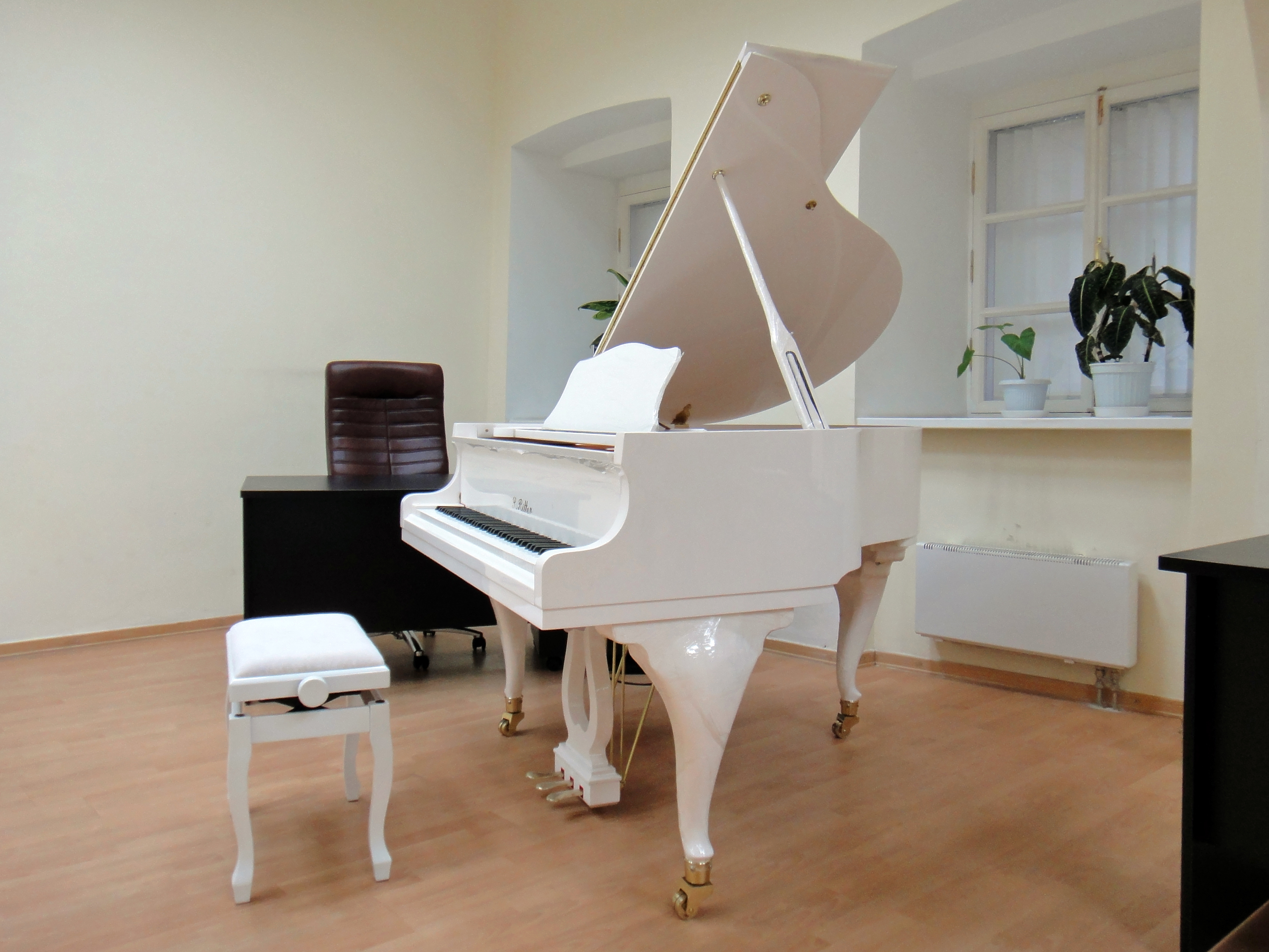 Белый мини рояль