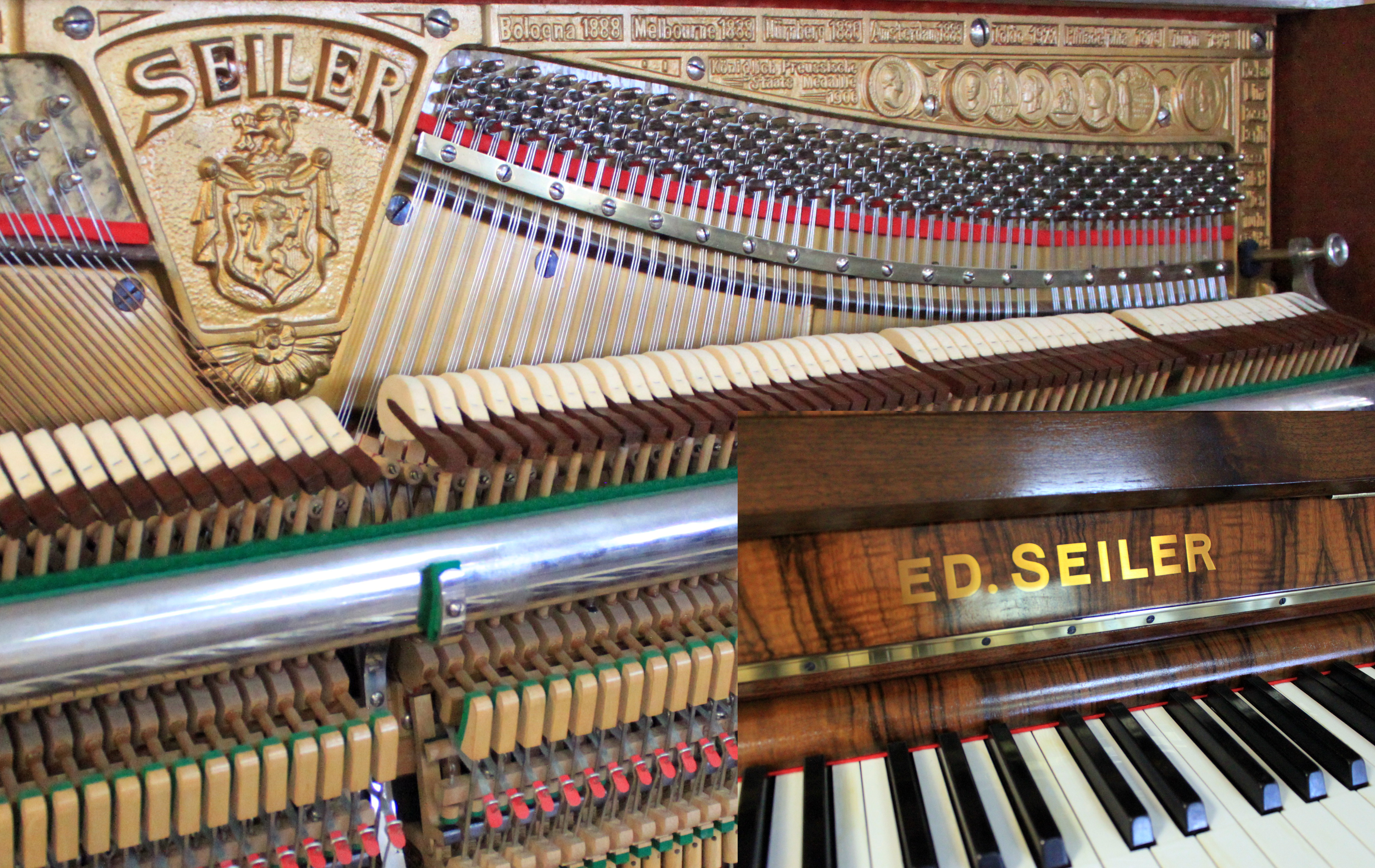 Зайлер, классическое немецкое фортепиано