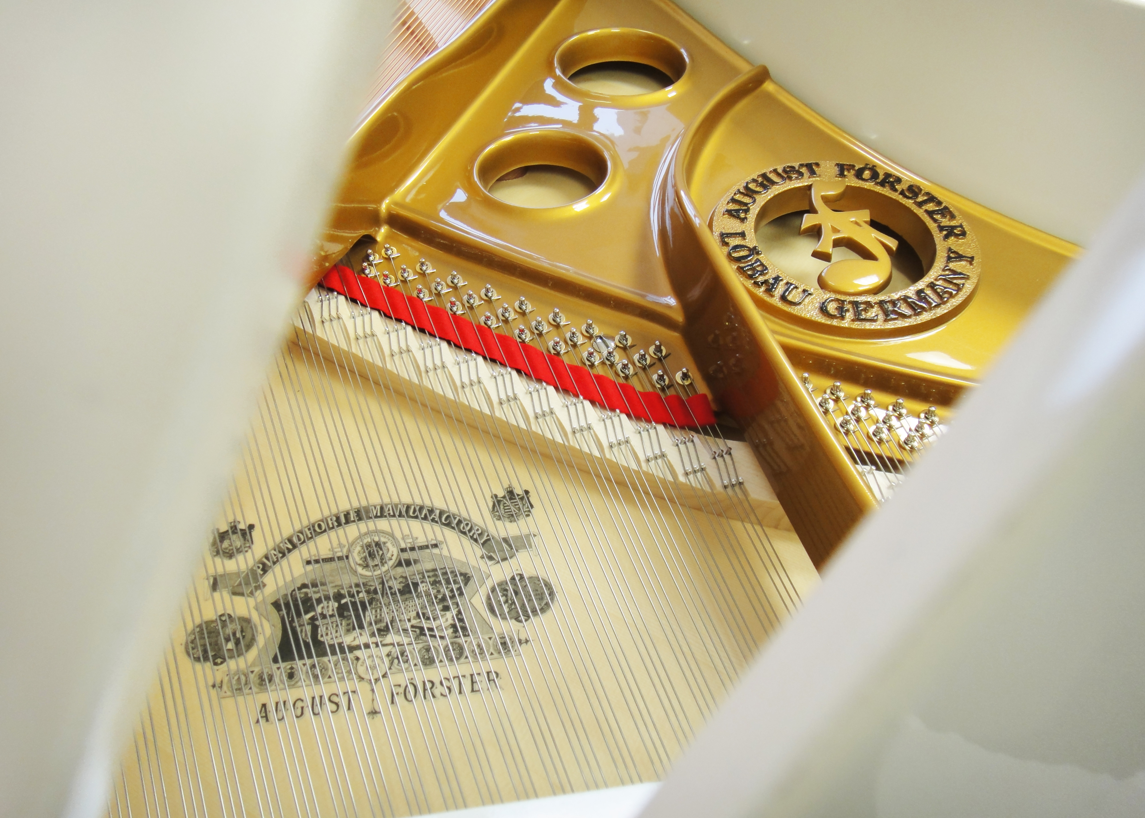 Вид деки и рамы