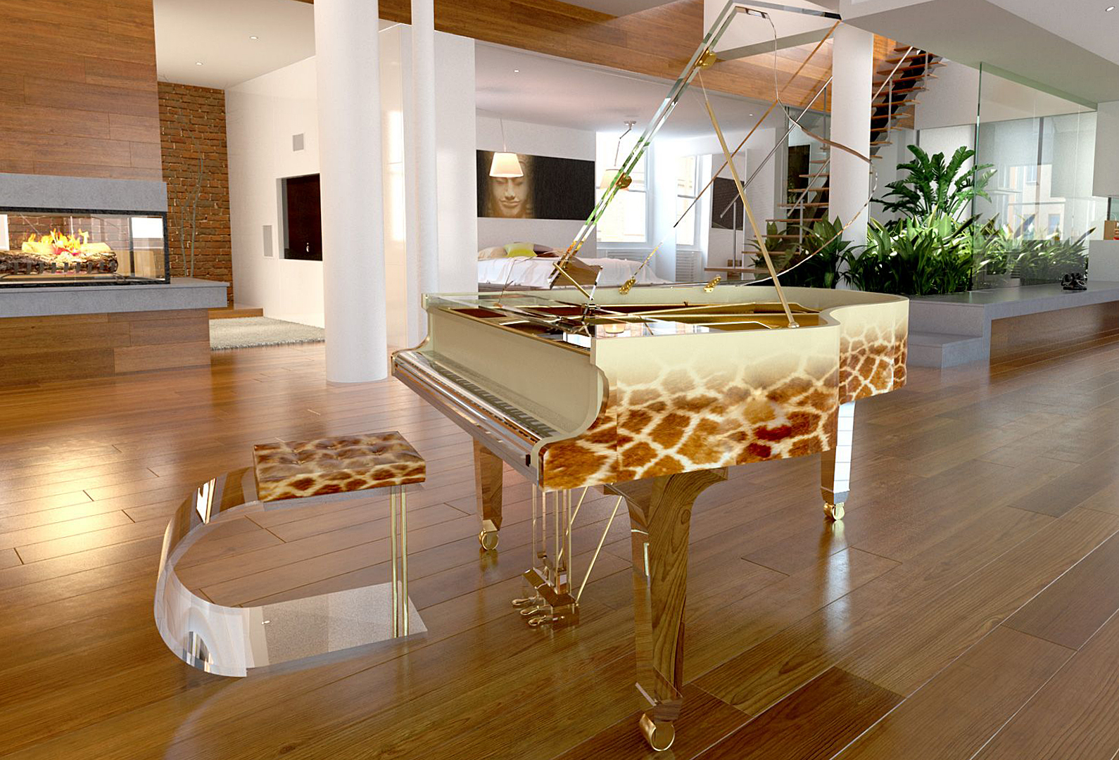 Прозрачный рояль