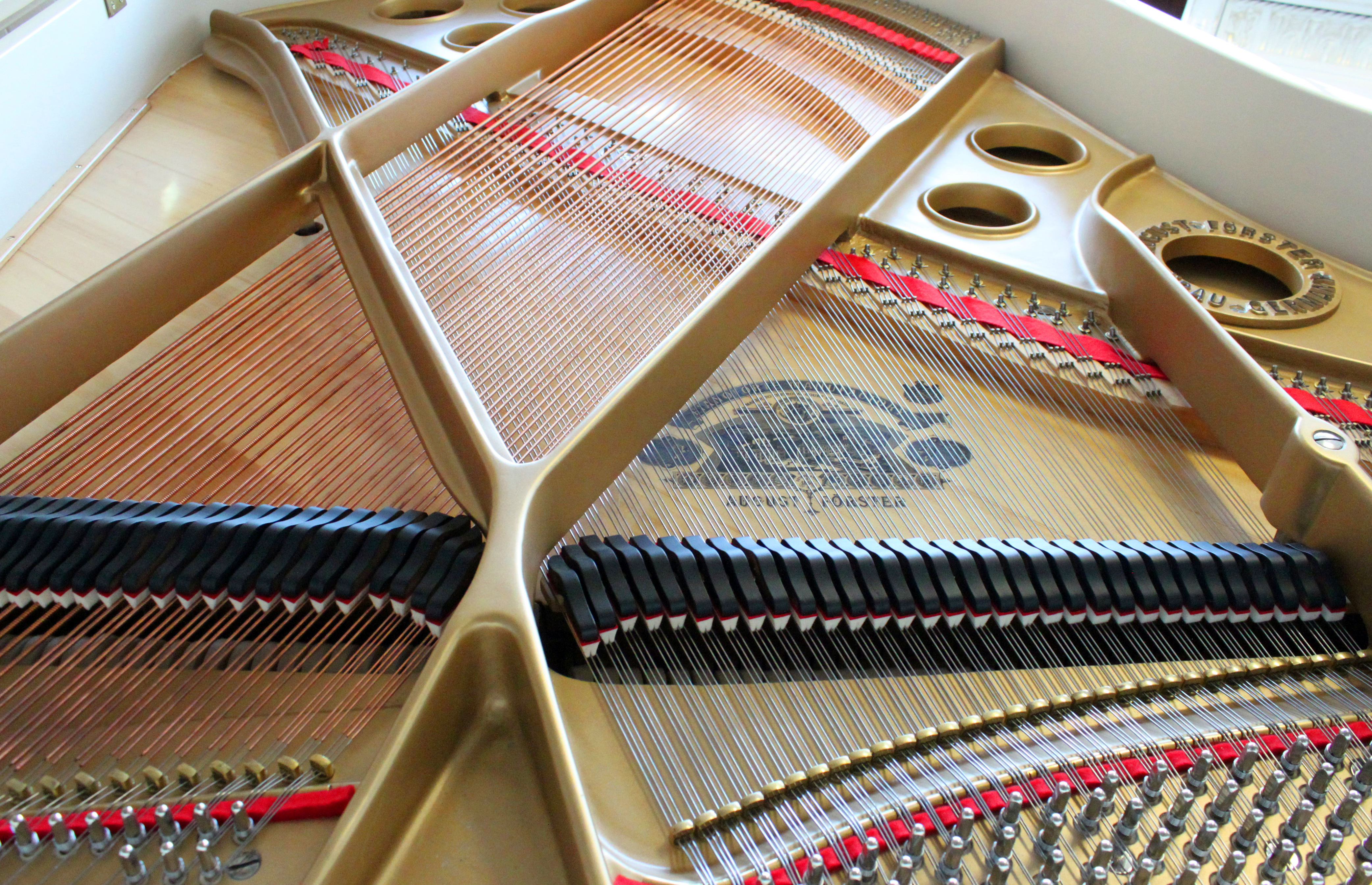 Рама, дека, струны, клеймо